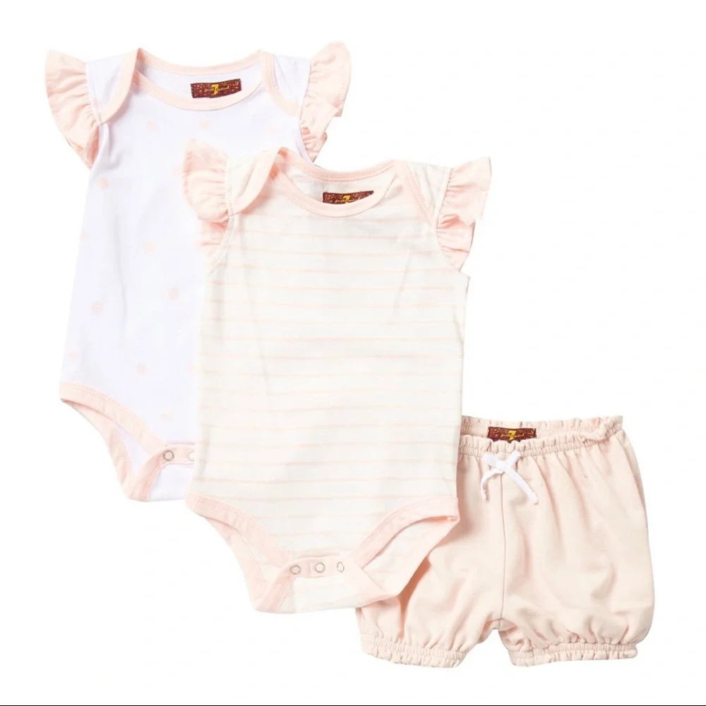 7 For All Mankind Shorty Set